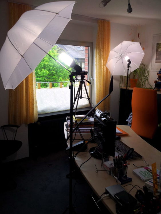 Arbeitsplatz Videostudio Bettina Schöbitz 2017