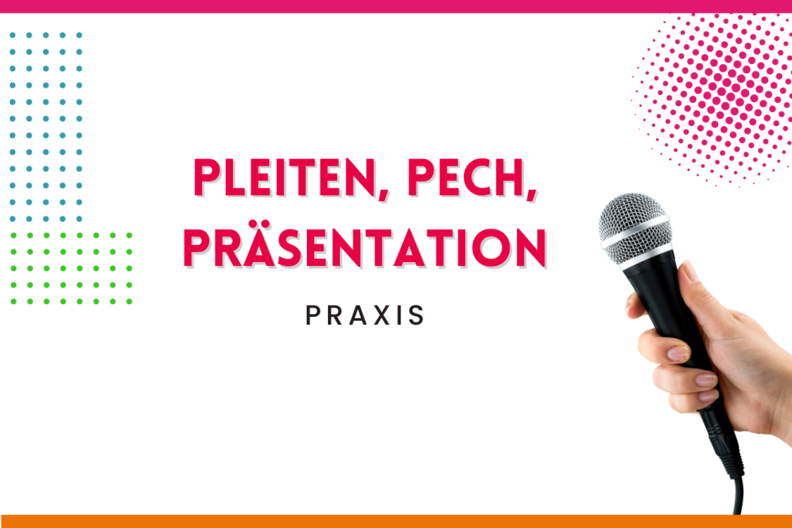 Mehr über den Artikel erfahren Panne, Pleite, Präsentation