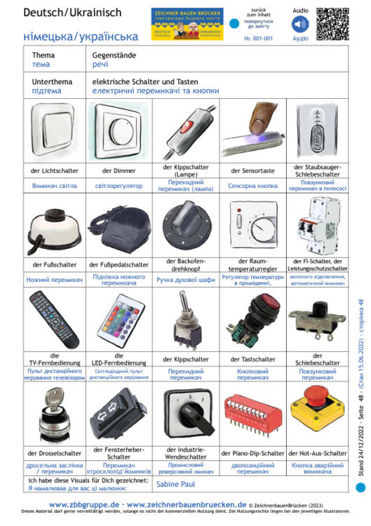 005-014 Elektrische Schalter und Taster